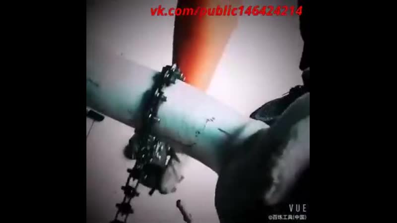 Цепной труборез для труб