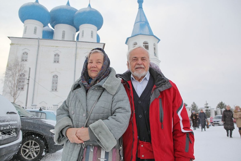 Лариса и Виктор Толкачёвы, Сретение, 2020 год